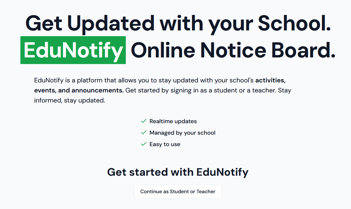 EduNotify